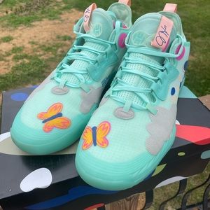 NWB Adidas Mens SZ 12 Harden Vol. 5 Futurenatural Clear Mint Crew Yellow Shoes